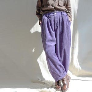 Women’s Fall Wide Leg Corduroy Pants, Comfortable Long Trousers, Cozy Fall & Winter Pants, Soft Cotton Pants, Loose Fit Corduroy Pants Gifts
