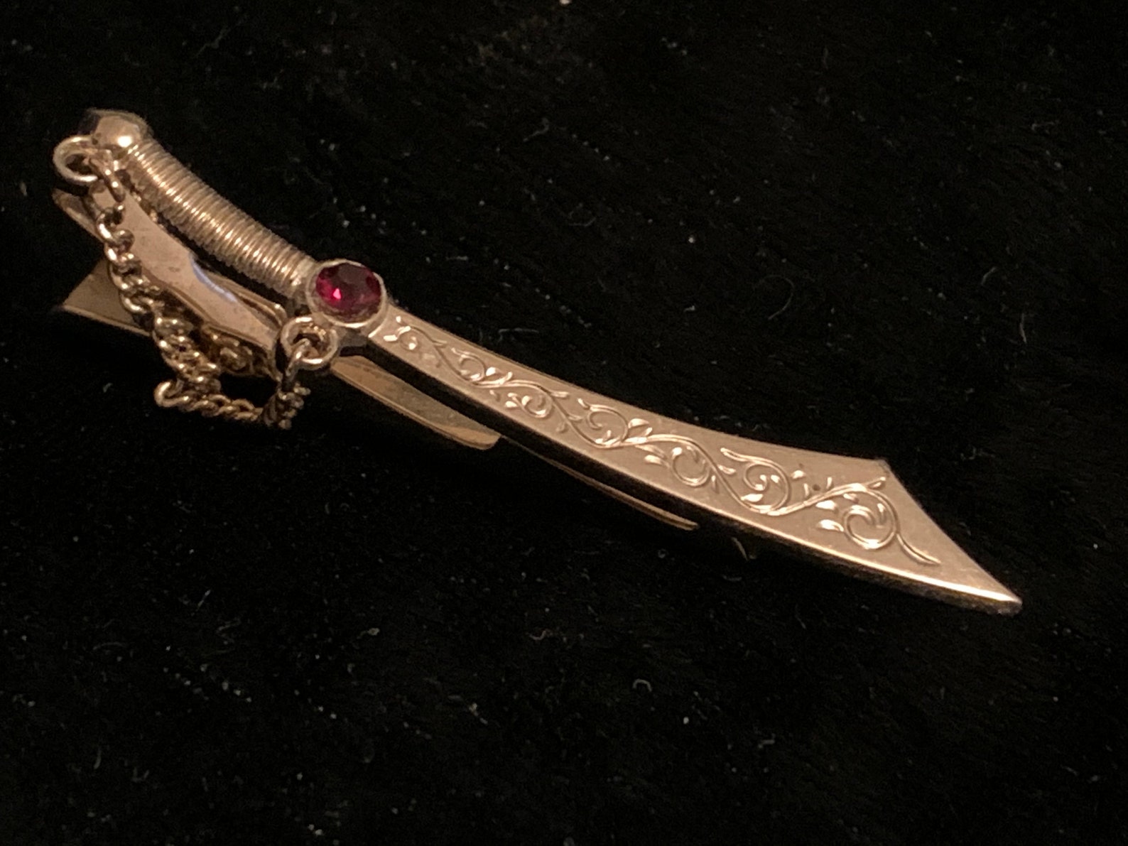 8 vintage tie clips Etsy