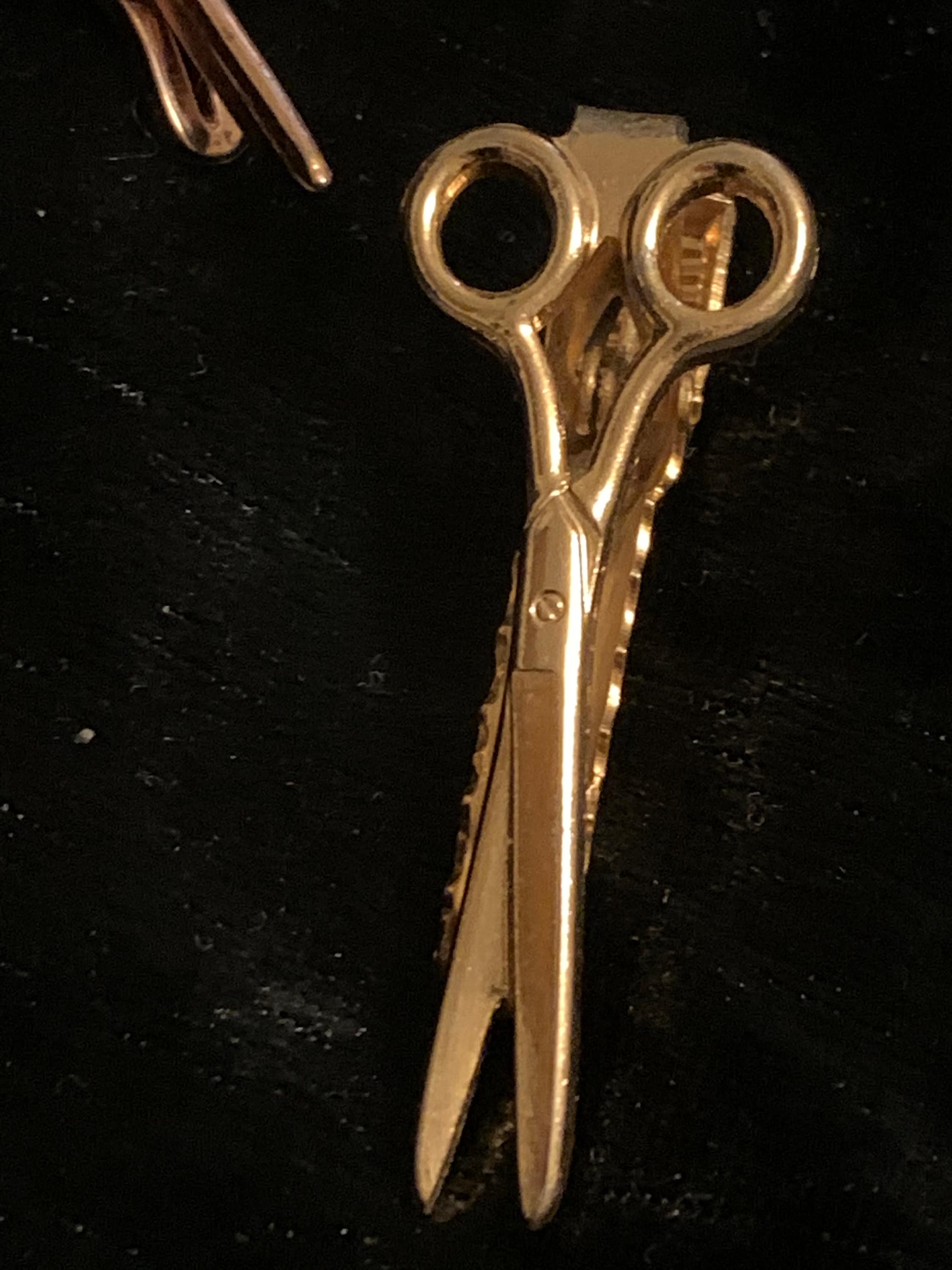 8 vintage tie clips Etsy