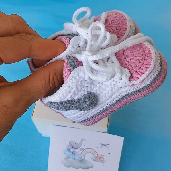 knitted baby shoes jordans