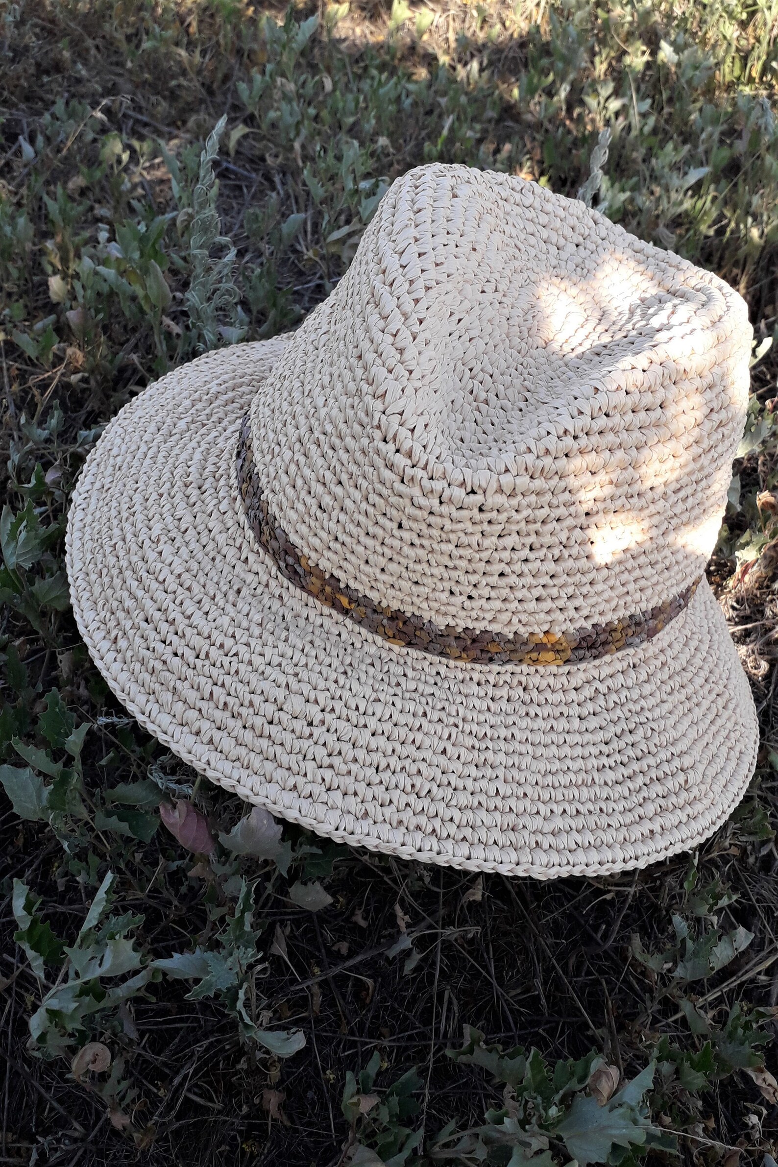Straw Fedora Hat Women Raffia Crochet Cowboy Etsy 32 Beta Linux Based