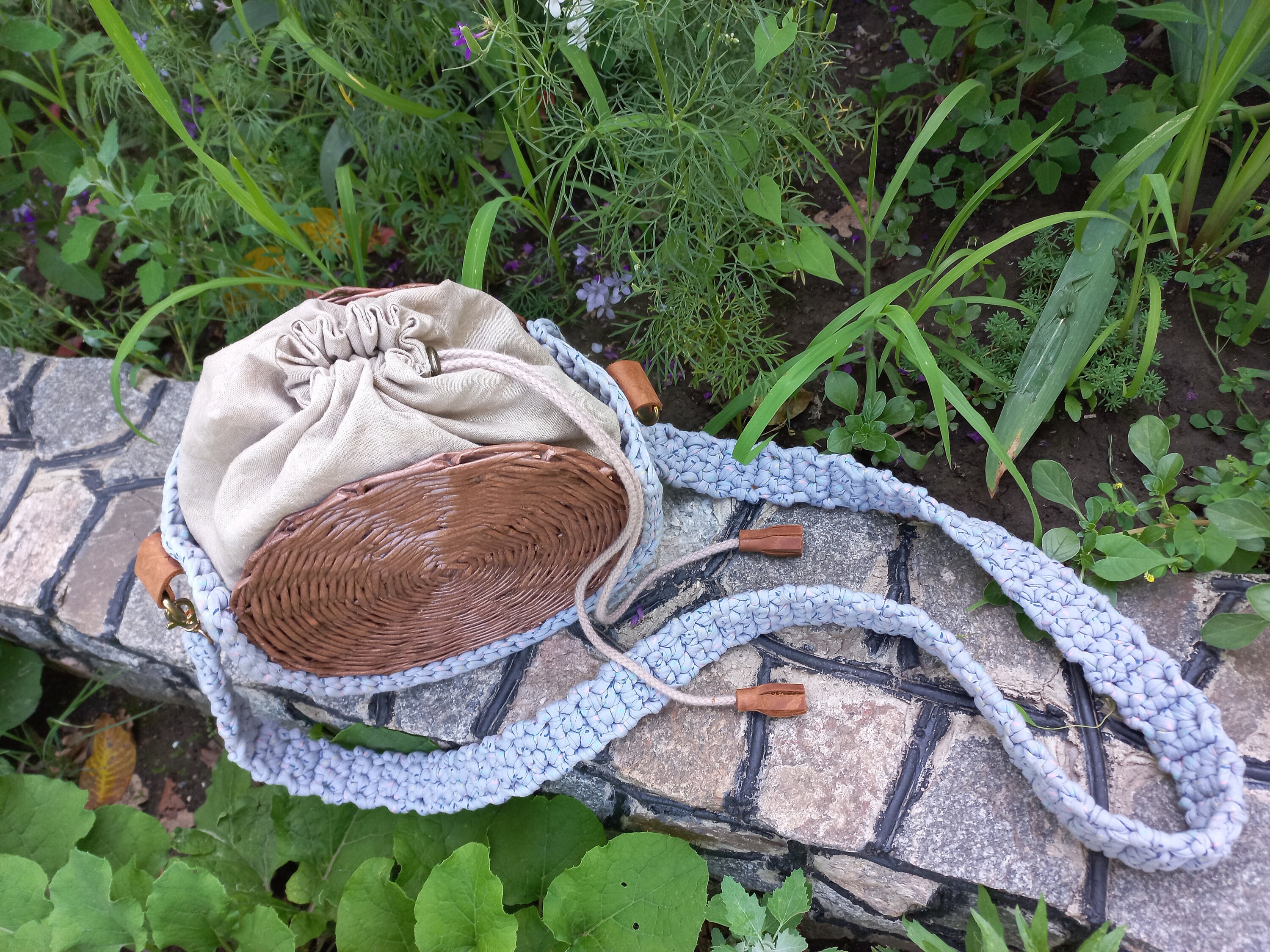 Straw Crossbody Bag Wicker Bag Designer Crochet Bag Handmade Etsy