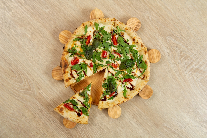 Personalized Wooden Pizza Plate Handmade. Serving Board Eco Etsy