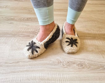 Natural Warm Slippers. Sheep Wool Home Knitted Shoes. Handmade Room Slippers. Healthy Legs. Fееt Massage. Women Soft Slippers Handwoven