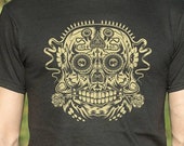 Ace Of The Dead Sugar Skull T-Shirt (Mens)