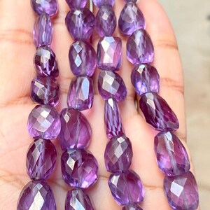 Alexandrite Faceted Nuggets Beads Rare Alexandrite Gemstone 100%  Color Changing Stone Beads Alexandrite Gemstone