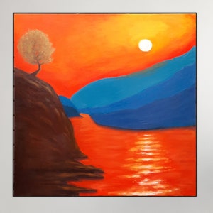 New Sun - Oil painting on Canvas