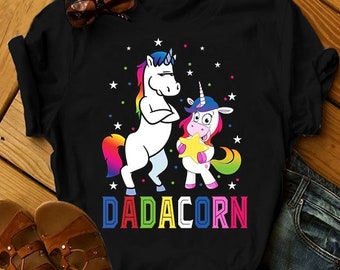 Dadacorn Shirt, Father's Day Gift, Father's day shirt, daddy shirt, dad gift , dad birthday Shirt, gift for dad, funny gift for dad