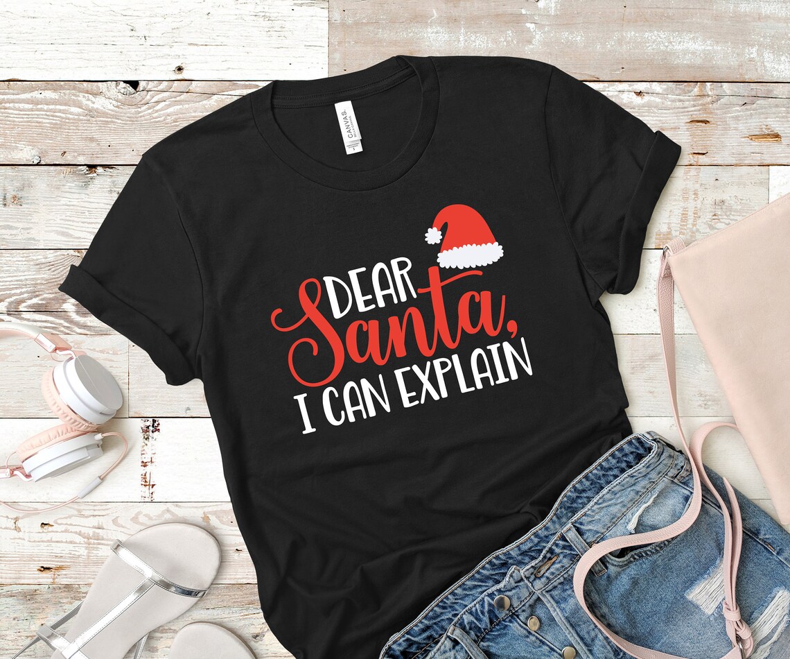 santa i can explain shirt