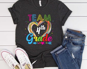fourth Grade Team Shirt, 4th Grade Shirt, Teacher Shirt, fourth Grade Shirt, 4th Grade Teacher, School Teacher, Teaching Shirt, Teacher Team