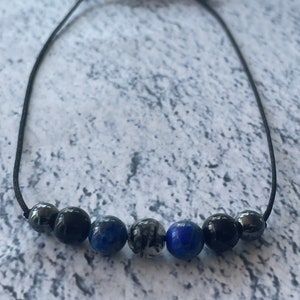 VERTIGO Support bracelet/anklet/necklace Crystal Healing/ESSENTIAL OIL Roller option ANKLET