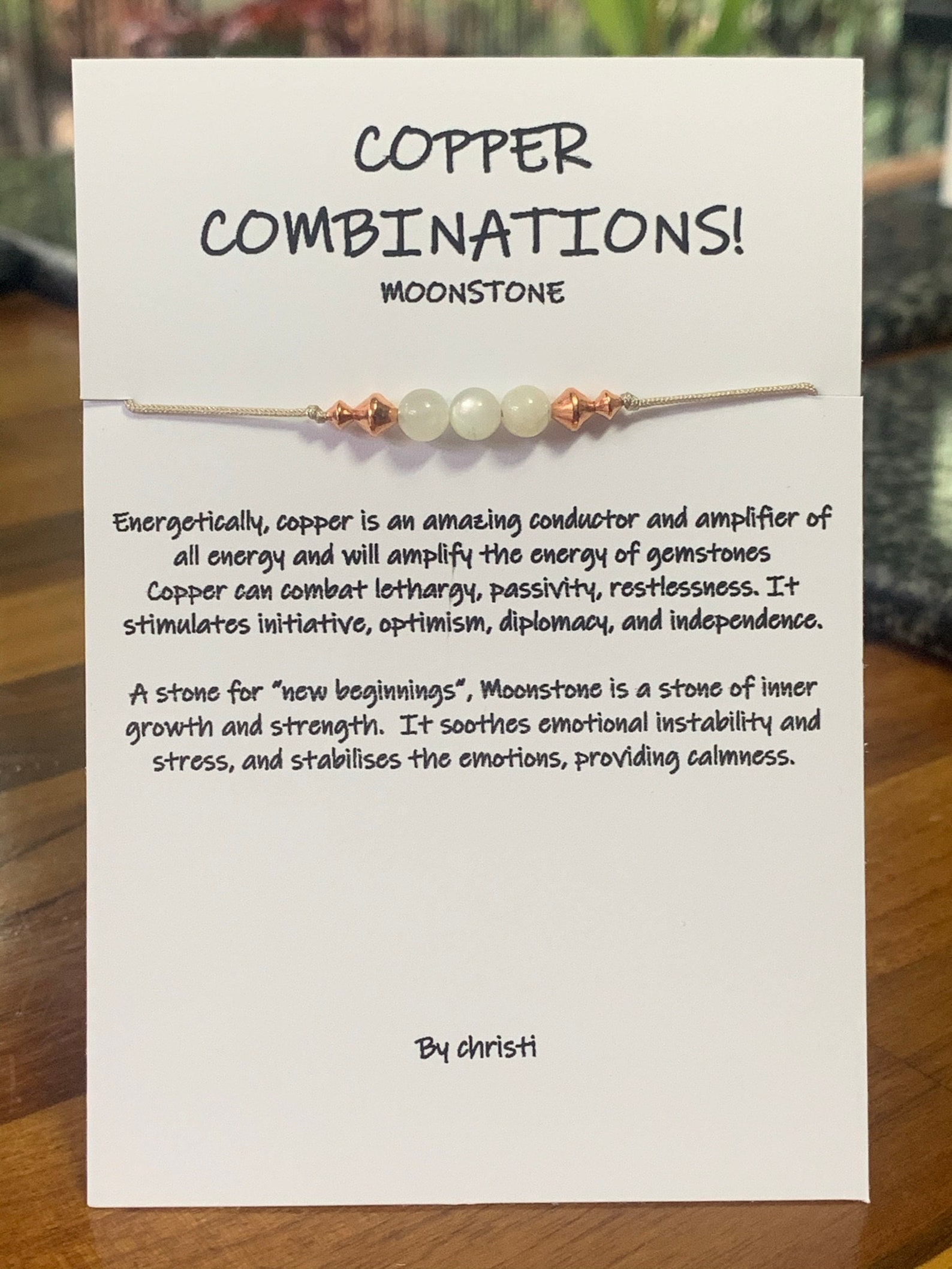 Copper & Crystal Healing Bracelet/anklet/necklace Shamballa Etsy UK