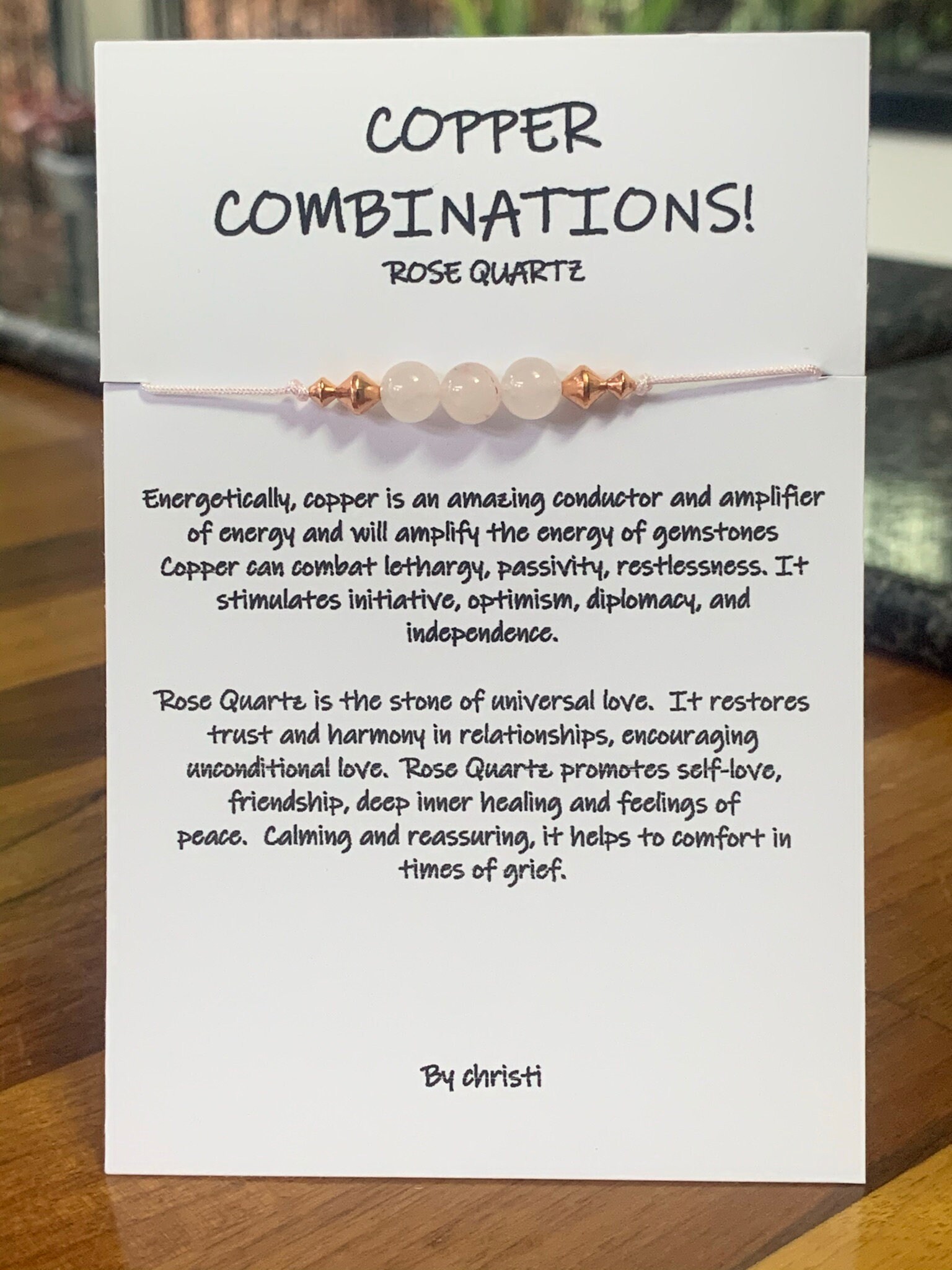 Copper & Crystal Healing Bracelet/anklet/necklace Shamballa Etsy UK