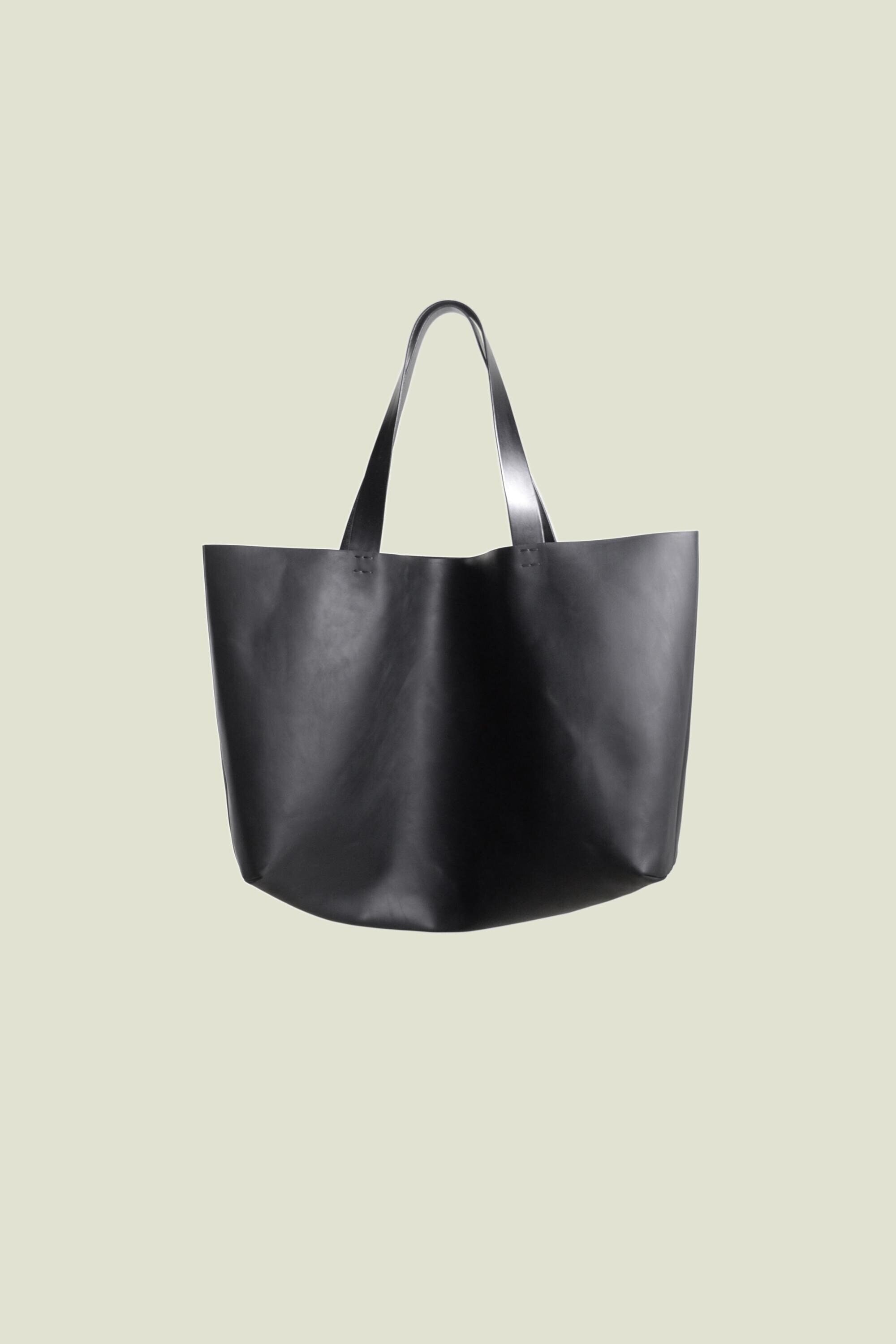 Large Leather Tote Bag M73 Black Shoulder Bag - Etsy