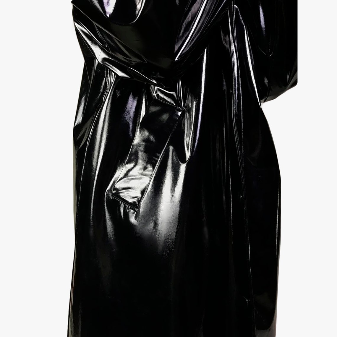 Latex Trench Coat Latex Jacket Custom Women Designer Long Coat - Etsy ...