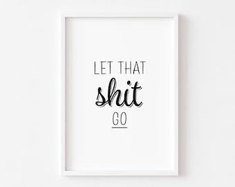 Bathroom Prints | Bathroom Wall Art | Bathroom Print | Funny Bathroom Prints | Home Wall Art | Home Prints | Rude Quote Prints | Toilet Art