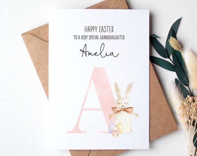 Personalised Easter Card for Daughter Sister Niece Granddaughter ...