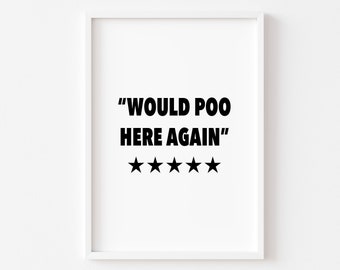 Bathroom Prints | Bathroom Wall Art | Funny Bathroom Print | Bathroom Print | Bathroom Decor | Home Prints | Bathroom Art | Toilet Wall Art