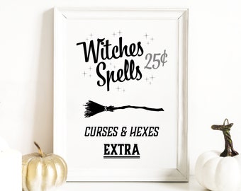 Halloween-Dekor | Halloween-Wand-Kunst | Halloween Drucke | Halloween | Halloween-Dekoration | Halloween-Party | Halloween | Halloween-Zeichen