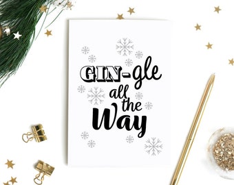 Christmas Card | Funny Christmas Card | Christmas Cards | Rude Christmas Card | Rude Xmas Card | Christmas Print | Christmas Decor