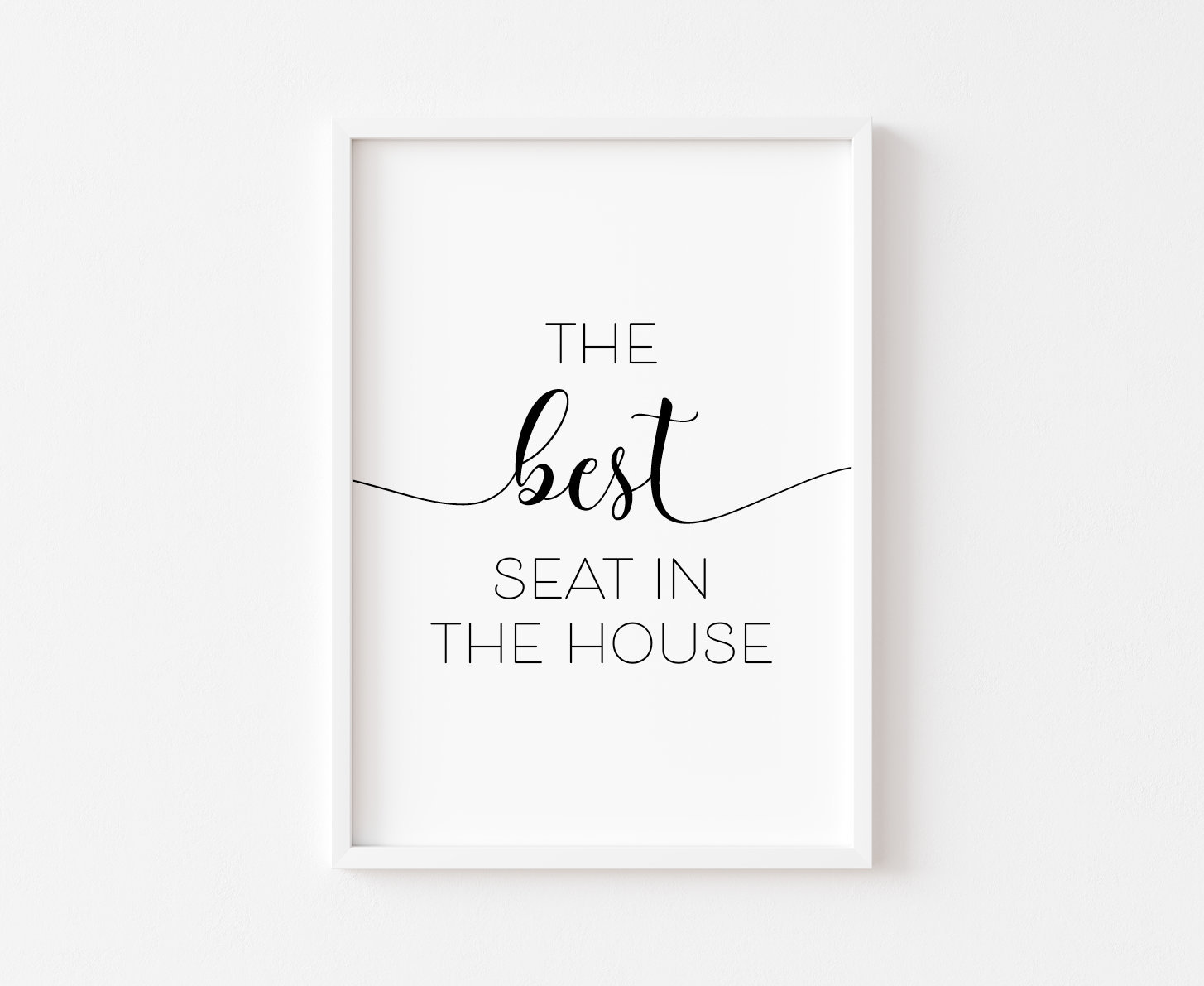 The Best Seat in the House Bathroom Print Funny Bathroom Etsy Ireland