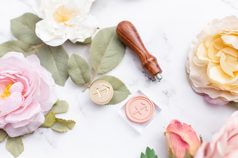 Sagittarius Wax Seal Stamp| Wax Seal| Zodiac sign wax Stamp | Wo Sagittarius Wax Seal Stamp| Wax Seal| Zodiac sign wax Stamp | Wo