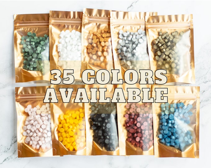 150 Pieces Wax Beads for Envelope Wax Seal Pellets Wax Melts Invitation