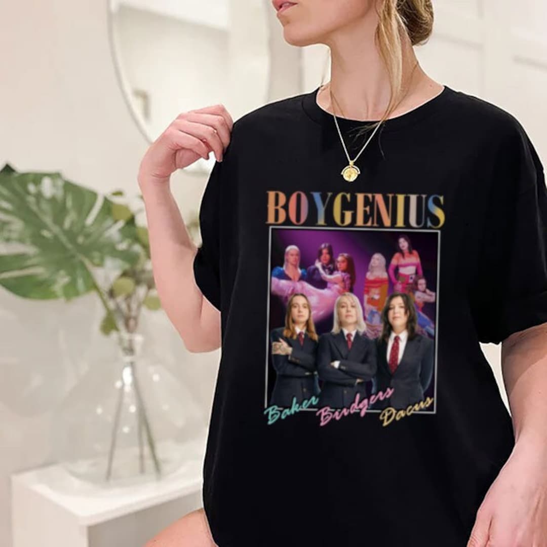 BOYGENIUS 90s Design Merch the Record Band Label T-shirt - Etsy UK