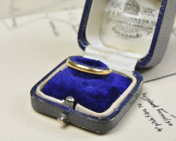 Antique 18th Century Posy Ring, Lovers Secret Mes… - image 5