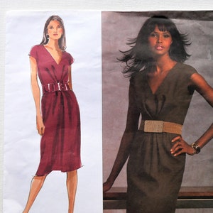 Dress Pattern, Vogue 1025, American Designer by Anne Klein, Size: 10