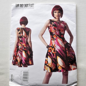Dress Pattern, Vogue 1348, American Designer by Tom and Linda Platt, Size 10