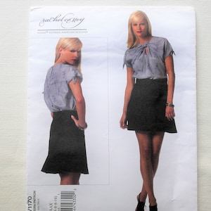 Top + Skirt Pattern, Vogue 1170, American Designer by Rachel Comey, Size: 10