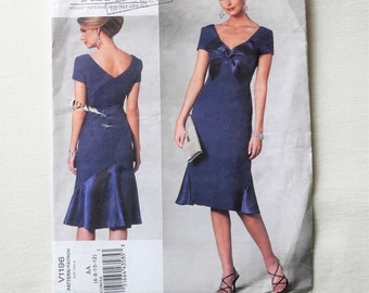 Dress Pattern, Vogue 1025, American Designer by Anne Klein, Size: 10