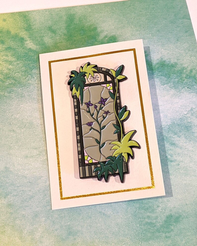 Cute Badge Pin Collection Lapel Pin Bag Pin Stained Glass Window #4 Enamel Pin Soft Enamel Pin Brooch