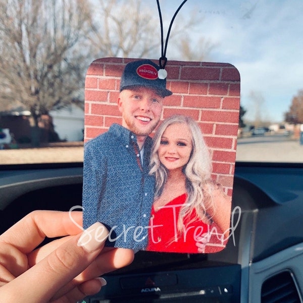 Picture Air Freshener • Car Scent • Custom Car Freshie • Personlized Car Accessories • Cute Car Air Freshener