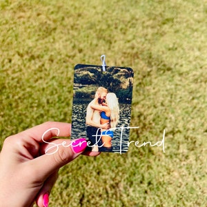 FAST SHIPPING | Picture Air Freshener • Car Scent • Custom Car Freshie • Personalized Car Accessories • Cute Car Air Freshener