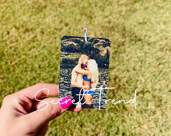 FAST SHIPPING | Picture Air Freshener • Car Scent • Custom Car Freshie • Personalized Car Accessories • Cute Car Air Freshener