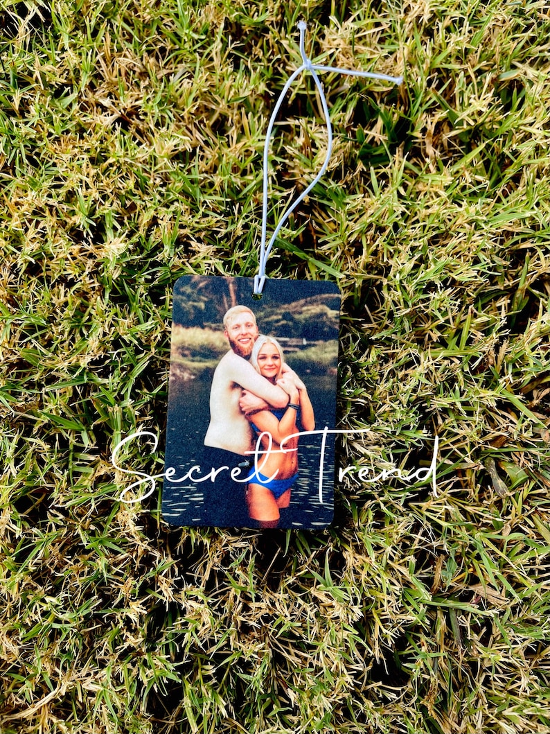 Picture Air Freshener Car Scent Custom Car Freshie Etsy