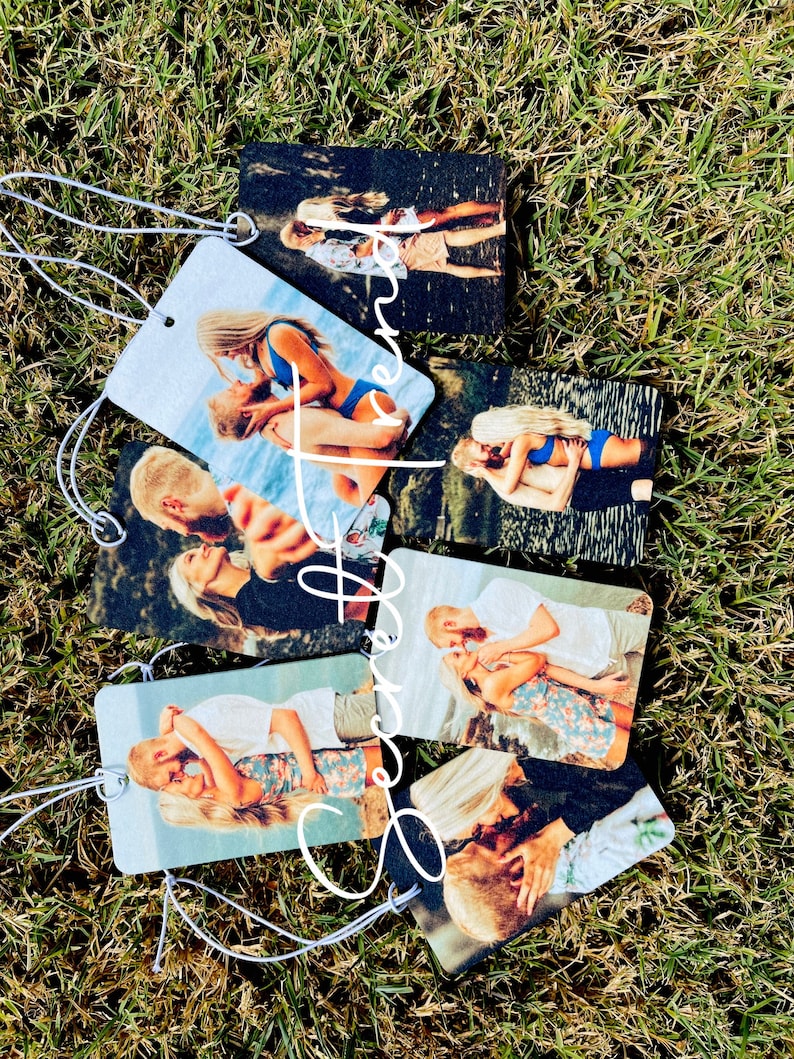 Picture Air Freshener Car Scent Custom Car Freshie Etsy