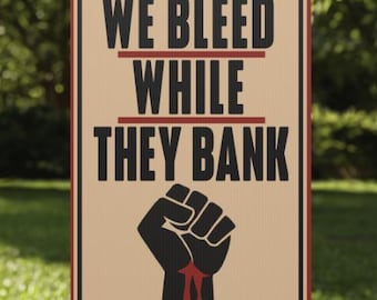 Outdoor Yard Sign Political Sign
