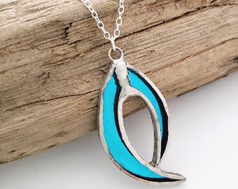 Stained Glass Necklace, Stained Glass Jewelry, Stained Glass Pendant, Stained Glass Necklace, Handcrafted Jewelry