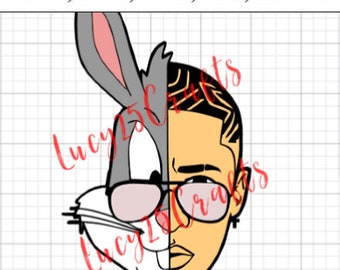 Bunny Drawing Etsy - bad bunny boys roblox