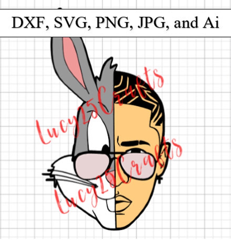 Download Bad Bunny Bugs Cut File | Etsy