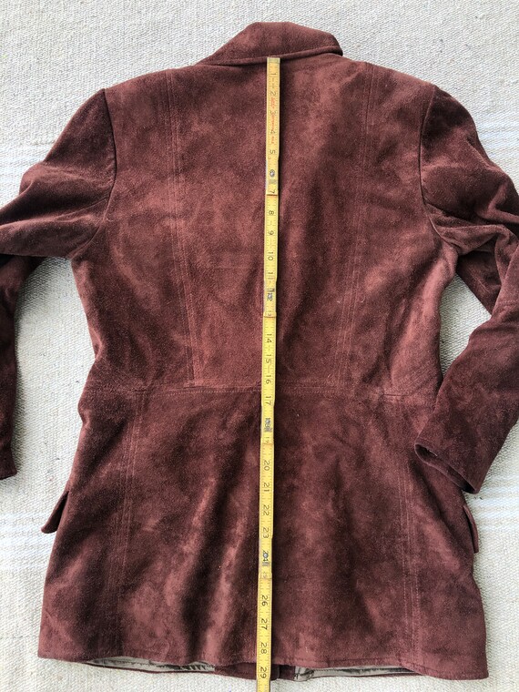 1960s Suede Jacket Small - image 7