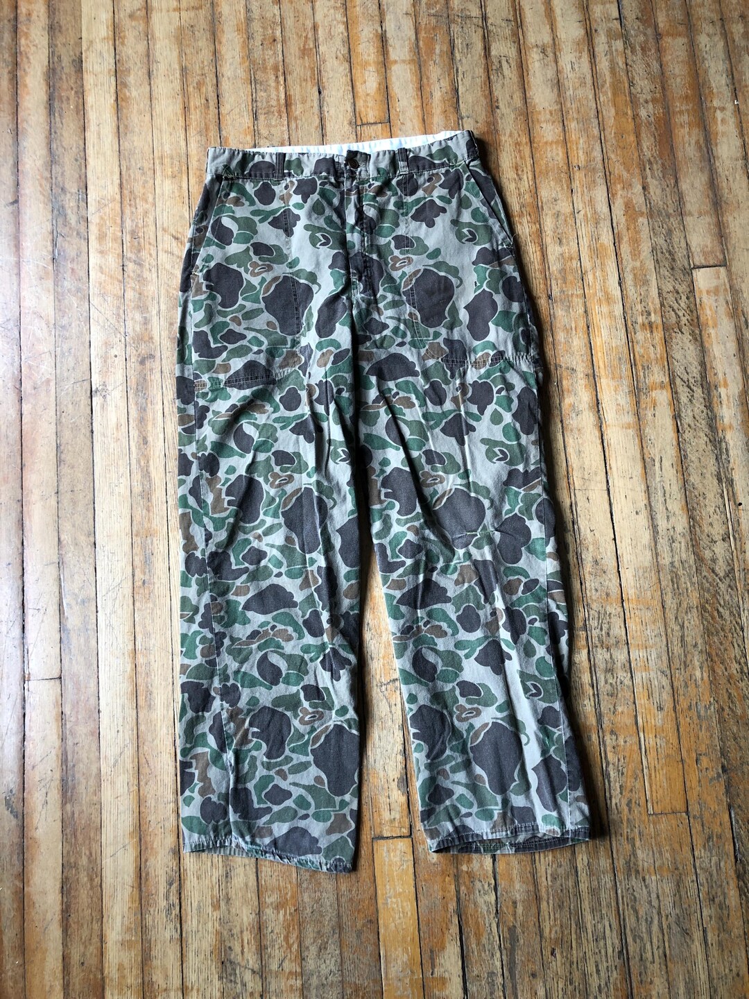 パンツ vintage fatigue pants 60's 60s Camo Fatigue Pants 34 - Etsy