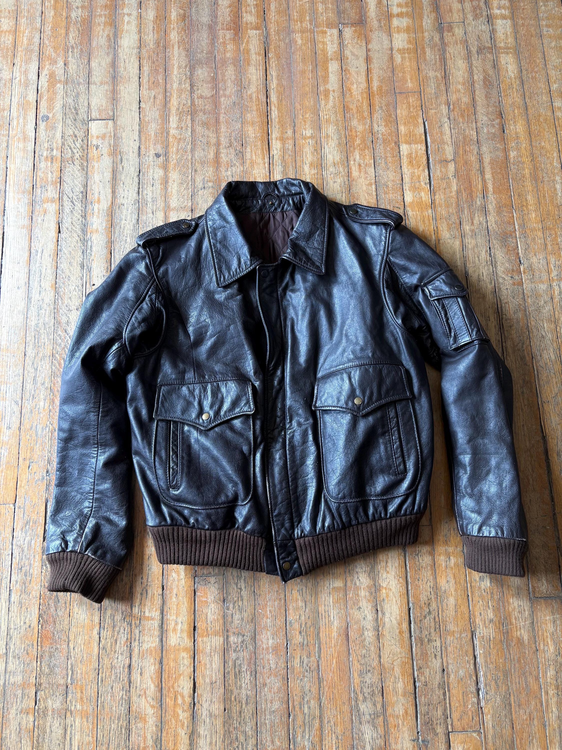 Grunge Leather Jacket - Etsy