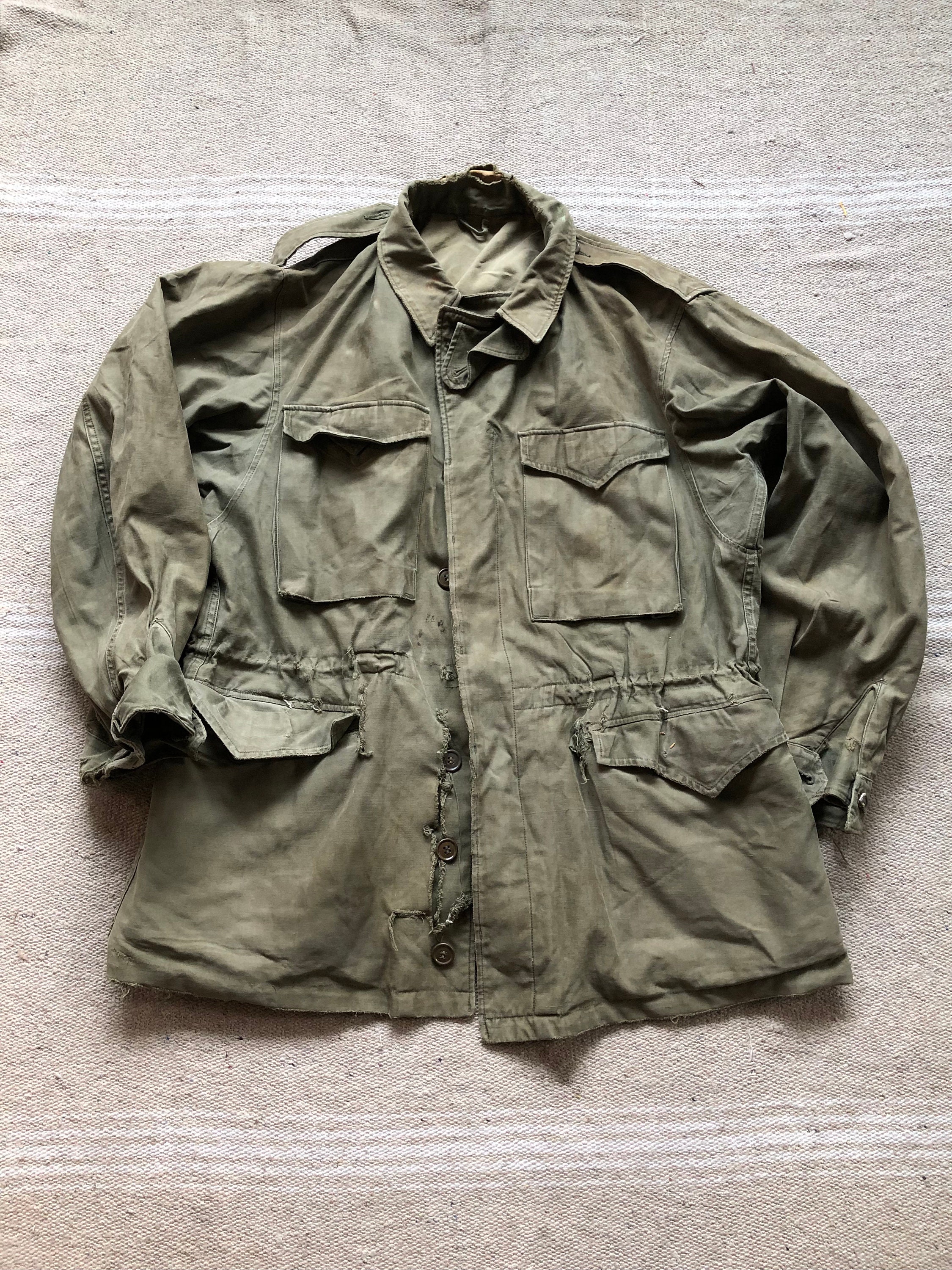 1940s WWII M43 Army Jacket Large - Etsy