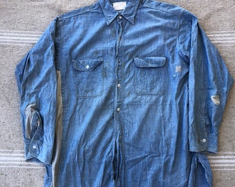 Vintage 1950s PENNEYS Ox-hide Sanforized Distressed Long - Etsy