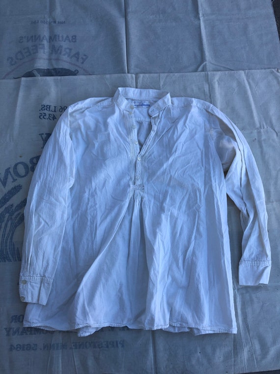 40s Dress Shirt or Pajama Top Large