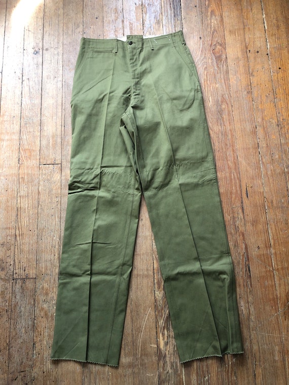 1950s Deadstock Boy Scout Pants 33